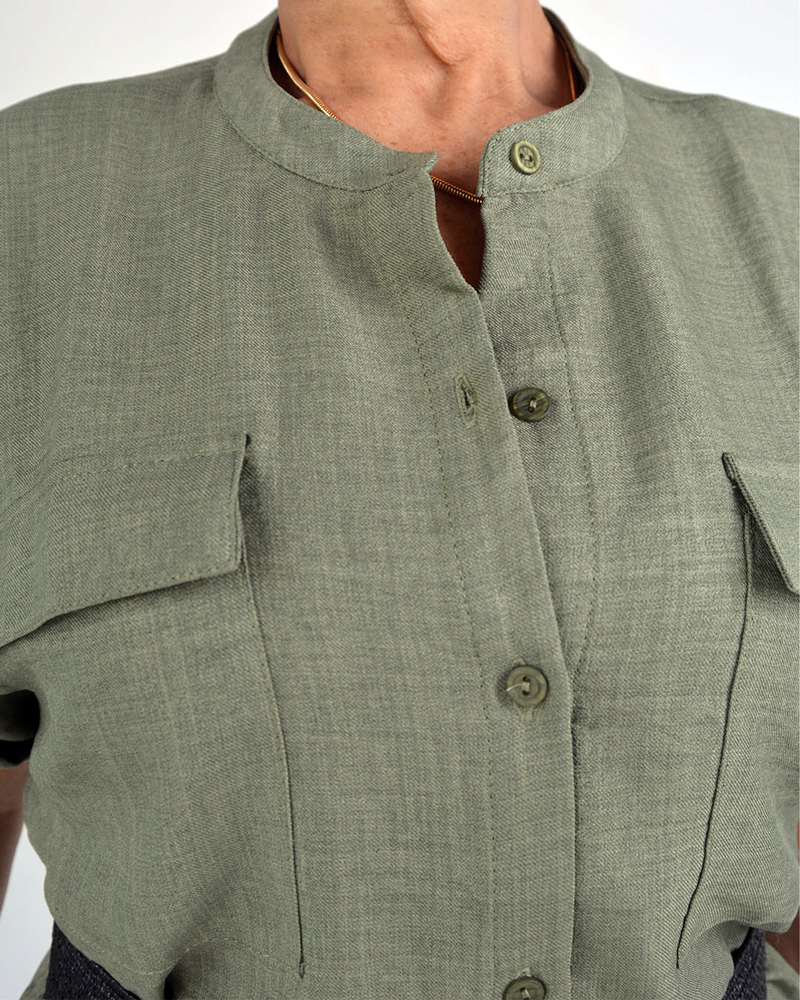 Blusa verde safari - Image 3